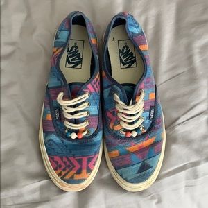 Tribal Print Vans